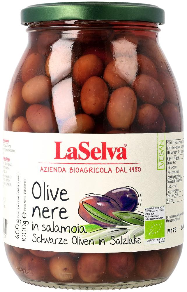 Olive nere in salamoia 1 kg