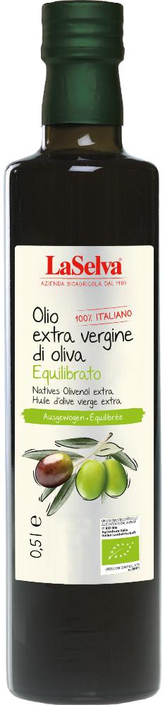 Olio extra vergine di oliva EQUILIBRATO 0,5 l