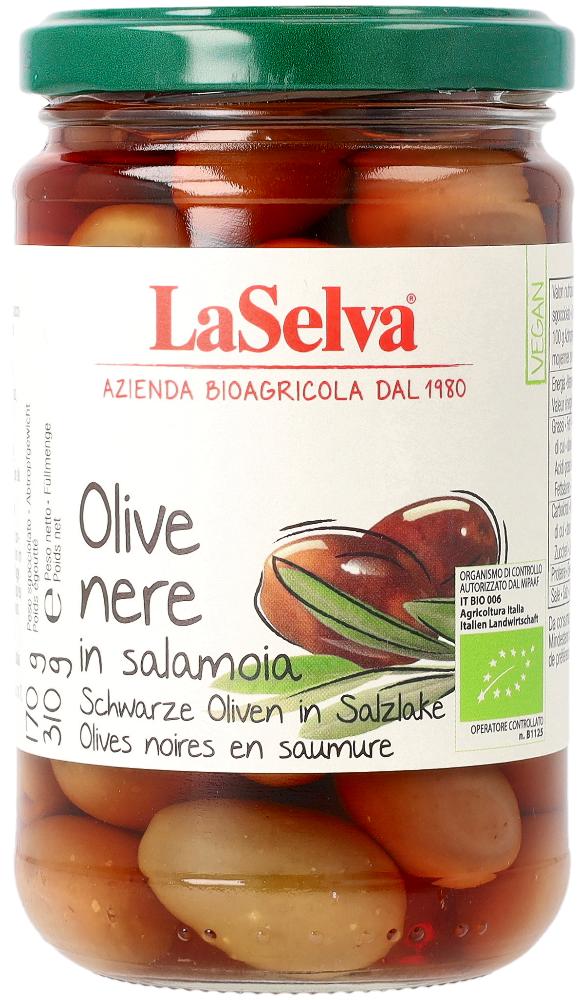 Olive nere in salamoia 310 g