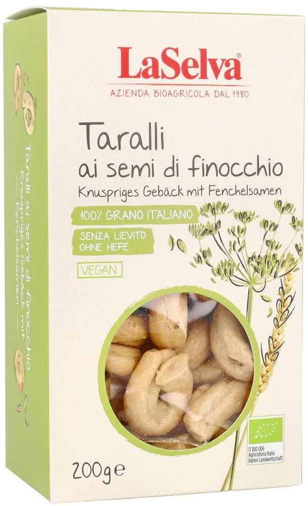 Taralli ai semi di finoccio 200 g