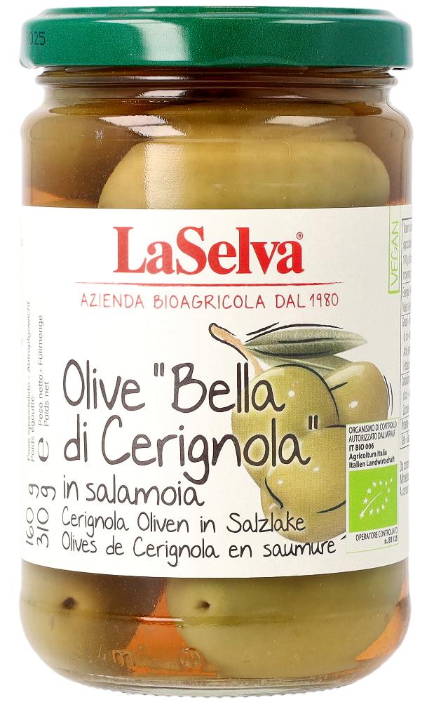 Olive "Bella di Cerignola" in salamoia 310 g