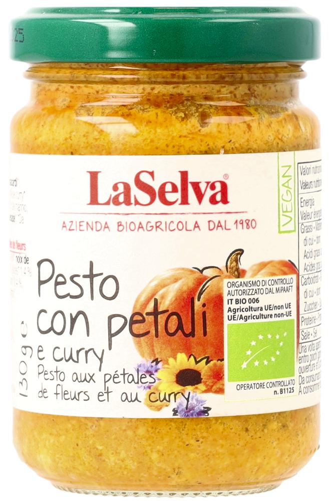 Pesto con petali e curry 130 g