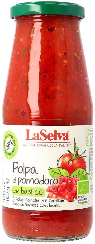 Polpa di pomodoro con basilico 425 g