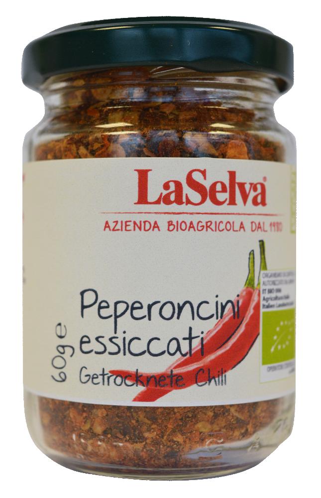 Peperoncini essiccati - Getrocknete Chili - 60g